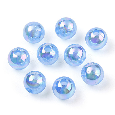 Transparent Acrylic Beads MACR-T046-01C-14-1