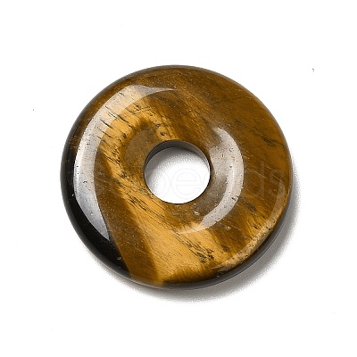 Natural Tiger Eye Pendants G-I331-01M-1