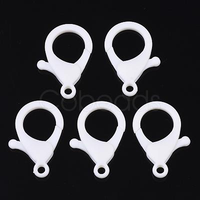 Plastic Lobster Claw Clasps X-KY-ZX002-10-B-1