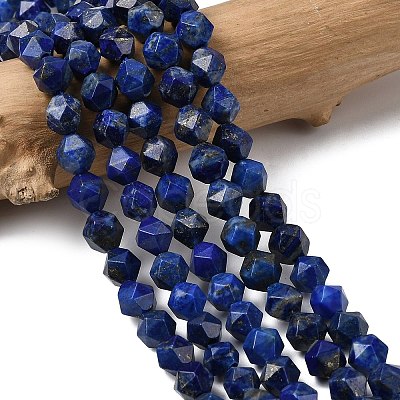 Natural Lapis Lazuli Beads Strands G-Z119-A39-01-1