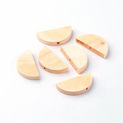 Unfinished Wood Beads WOOD-Q024-08-1
