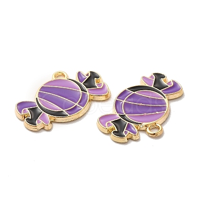 Alloy Enamel Charms X-FIND-G055-18G-1