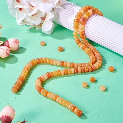 2 Strands Natural Red Aventurine Beads Strands G-TA0002-24-1