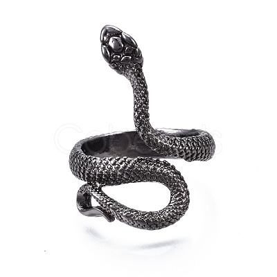 Alloy Cuff Finger Rings X-RJEW-T006-33B-1