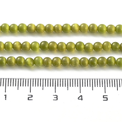 Cat Eye Beads Strands X-CE-F022-4mm-04-1
