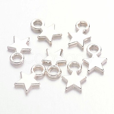 Tibetan Style Alloy Charms TIBEP-A123046-S-FF-1