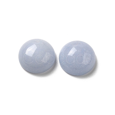 Natural White Jade Cabochons G-D066-01C-1