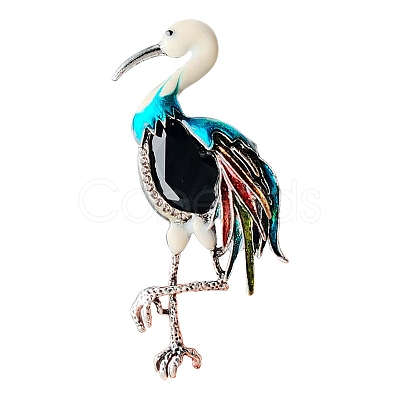 Crane Enamel Pins PW-WG47906-01-1