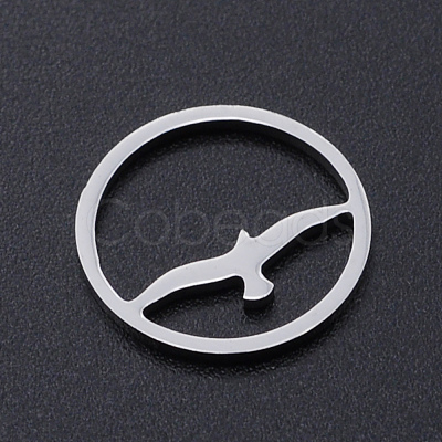 Tarnish Resistant 201 Stainless Steel Links Rings STAS-N090-JN841-1-1