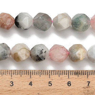 Natural Morganite Beads Strands G-H329-E03-10mm-02-1