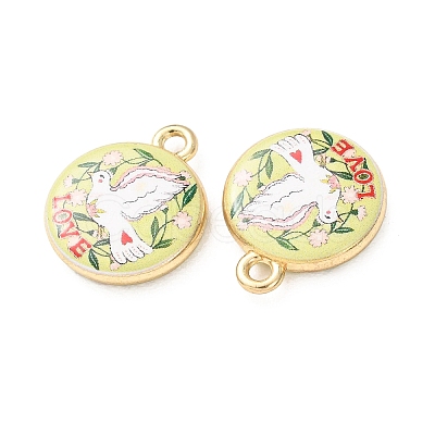 Printed Alloy Pendants AL-CBA7256-16C-G-1