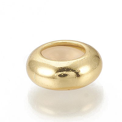 Brass Beads X-KK-Q746-001G-1