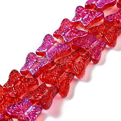 Transparent Glass Beads Strands GLAA-F114-04-1