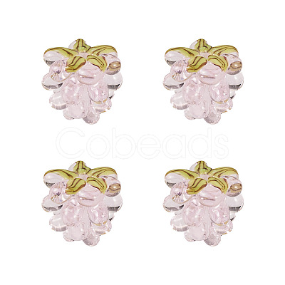4Pcs Handmade Lampwork Beads LAMP-TA0002-24B-1