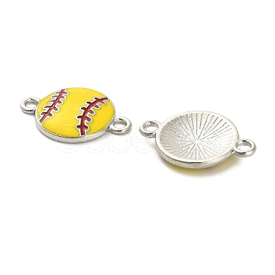 Alloy Enamel Connector Charms ENAM-L048-01P-04-1