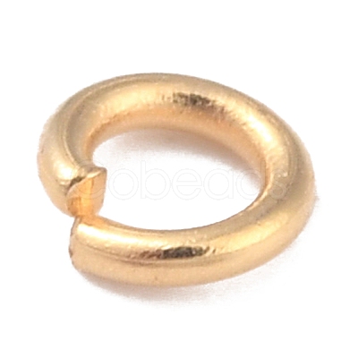Rack PlatingBrass Open Jump Rings KK-O139-18H-G-1