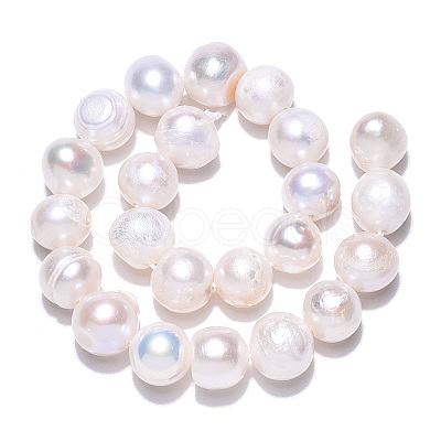 Natural Cultured Freshwater Pearl Beads Strands X-PEAR-N013-08G-01-1