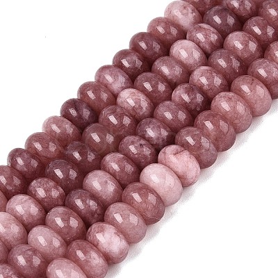 Natural White Jade Beads Strands G-Q613-01F-32-1