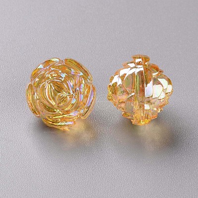 Transparent Acrylic Beads TACR-S154-31C-919-1