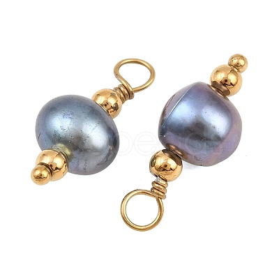 Dyed Natural Pearl Pendants PA-CBA0A45-12G-1