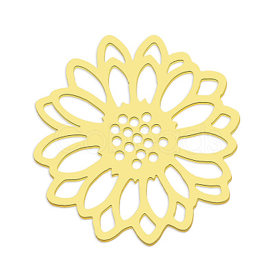 201 Stainless Steel Filigree Joiners STAS-S105-LA758-2-1