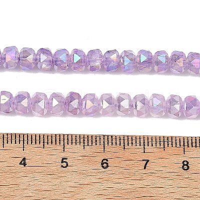 Imitation Jade Glass Beads Strands EGLA-F167-03A-04-1