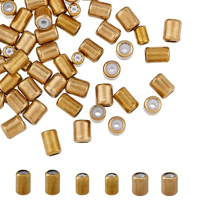 HOBBIESAY 180Pcs 3 Style Brass Beads FIND-HY0001-73-1