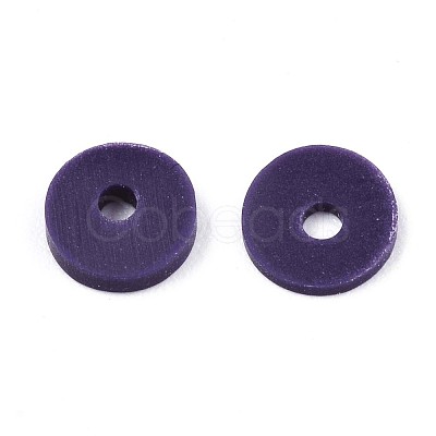 Handmade Polymer Clay Beads CLAY-Q251-8.0mm-46-1