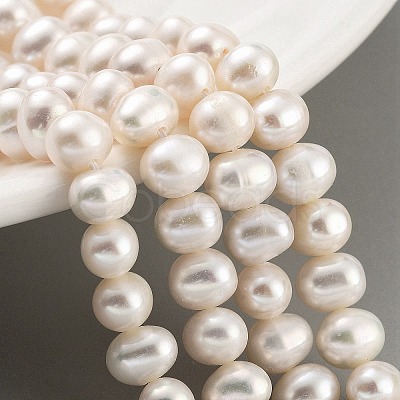 Natural Cultured Freshwater Pearl Beads Strands PEAR-C003-26-1