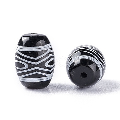 Tibetan Style dZi Beads TDZI-Z001-17-1