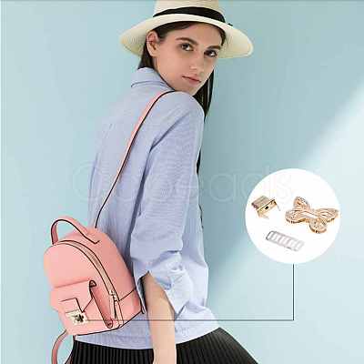 Zinc Alloy Bag Twist Lock Accessories PH-PALLOY-G233-02-1