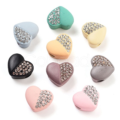 Opaque Resin European Beads RESI-M038-04-1