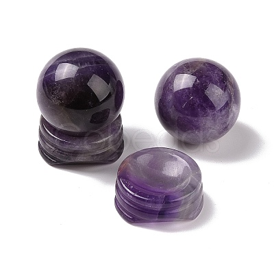 Natural Amethyst Display Decorations DJEW-G032-02A-1