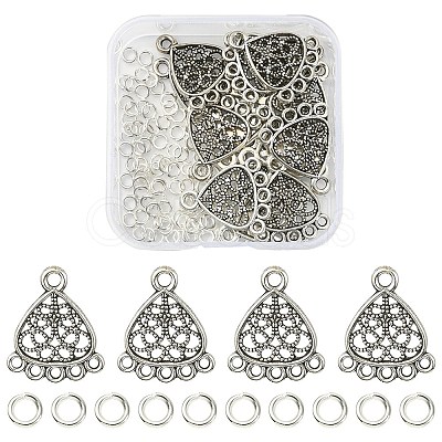 20Pcs Tibetan Style Alloy Chandelier Component Links FIND-YW0003-28-1