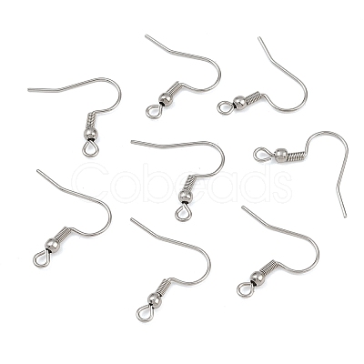 Tarnish Resistant 304 Stainless Steel Earring Hooks X-STAS-R044-1