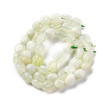 Natural New Jade Beads Strands X-G-G146-A27-01-1