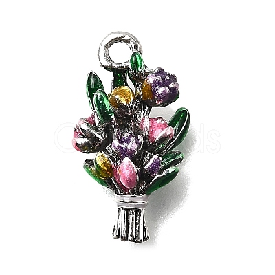 Alloy Enamel Pendants LS-ENAM-P260-03B-AS01-1