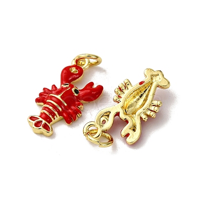 Brass Micro Pave Cubic Zirconia Pendants KK-F911-19G-02-1