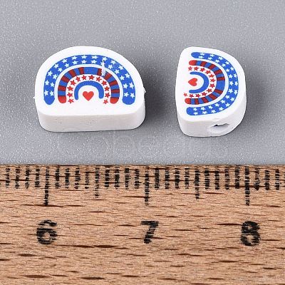 Handmade Polymer Clay Beads CLAY-Q253-09A-1
