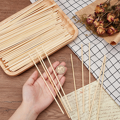 Round Bamboo Sticks WOOD-WH0030-83A-1