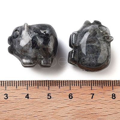 Natural Larvikite Carved Figurines DJEW-L023-C03-1