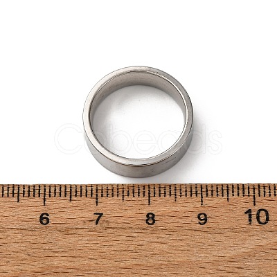 201 Stainless Steel Wide Band Finger Rings RJEW-K252-02C-P-1
