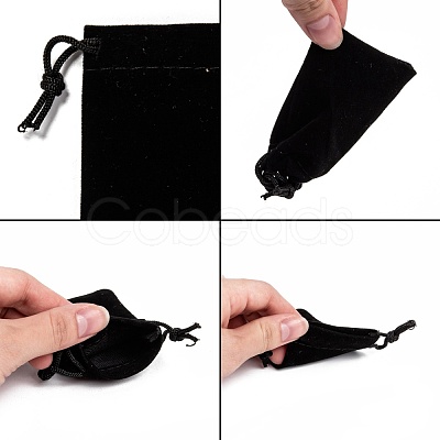 Rectangle Velvet Pouches TP-R022-5x7-01-1