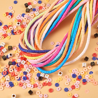 Handmade Polymer Clay Beads CLAY-SZ0001-69-1