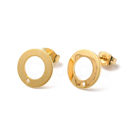 201 Stainless Steel Stud Earring Findings X-STAS-D244-23G-1