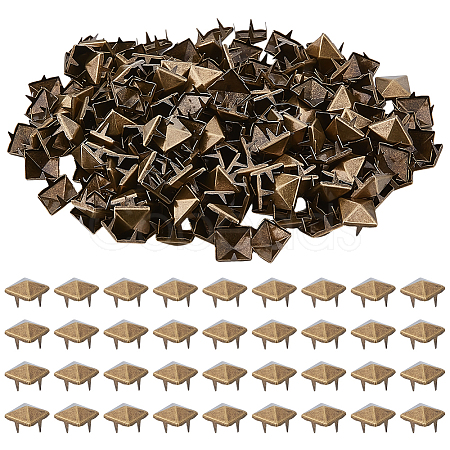 200Pcs Iron Studs Rivets IFIN-GF0001-63AB-1