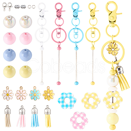DIY Keychain Making Kits DIY-SC0029-83-1
