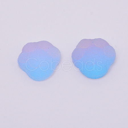 Gradient Style Resin Cabochons CRES-CJC0001-09A-1