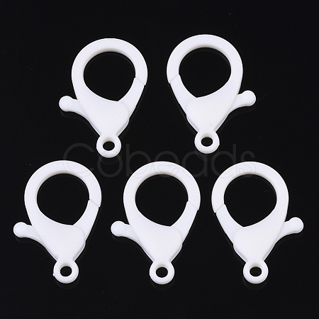 Plastic Lobster Claw Clasps X-KY-ZX002-10-B-1