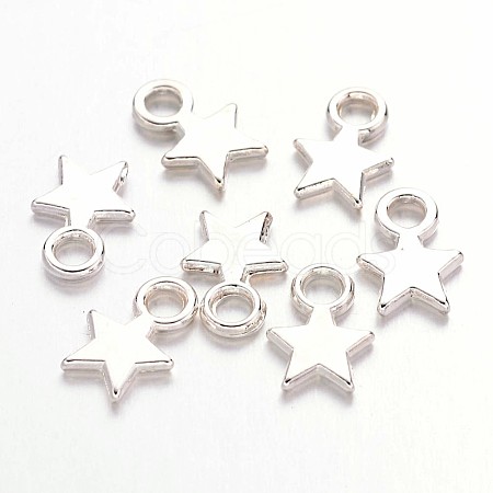 Tibetan Style Alloy Charms TIBEP-A123046-S-FF-1